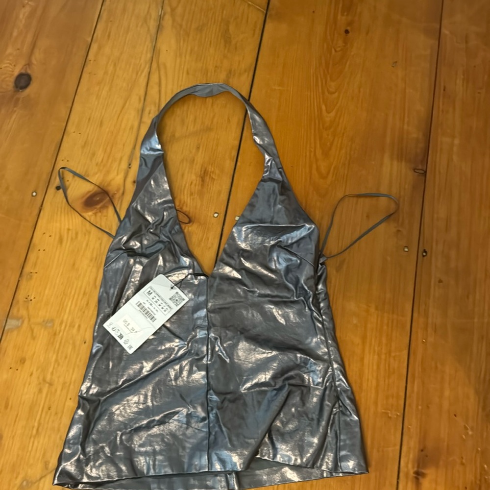 Zara metallic tank